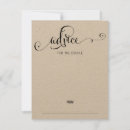 Search for rustic wedding advice cards Simple