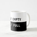 Search for half empty or half full mugs Drink