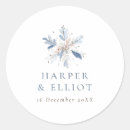 Search for winter wedding stickers Modern