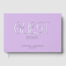 Search for lilac guest books Silver