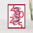 Search for modern chinese new year cards Red