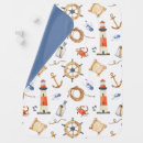Search for nautical baby blankets Navy