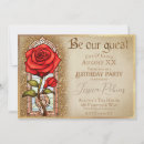 Search for stained glass invitations Rose