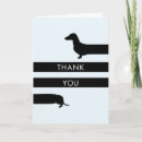 Search for dachshund thank you cards Silhouette