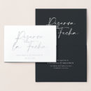 Search for black silver save date invitations Contemporary