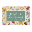Search for green leaf placemats Autumn