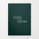 Search for emerald green wedding programs Formal