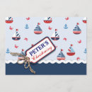 Search for nautical baptism invitations Sailboat