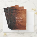 Search for cow print folders Brown
