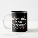 Search for funny christmas sayings mugs Xmas