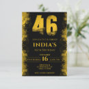 Search for 46th birthday invitations Elegant