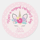 Search for valentines day stickers Unicorn