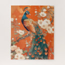 Search for art nouveau puzzles Peacock