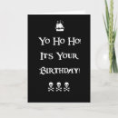 Search for funny pirate birthday cards Humor