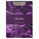 Search for purple clipboards Glitter