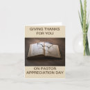Search for pastor appreciation thank you cards Brown