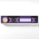 Search for butterfly name plates Black