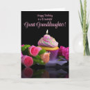 Search for great granddaughter cards Pink