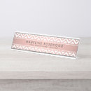 Search for rose gold name plates Girly