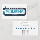 Search for plumbing business cards Plumber