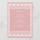 Search for bridal shower menus Blush