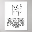Search for inspirational cat posters Quote