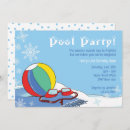 Search for swim party invitations Kids pool party