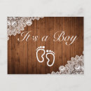 Search for vintage birth announcement cards Country