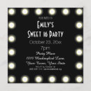 Search for hollywood sweet 16 invitations Glamour