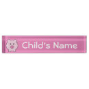 Search for kids name plates Pink