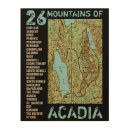 Search for national park map art Mountains