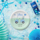 Search for golf birthday plates Boy first birthday