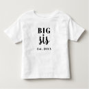 Search for big sister toddler tshirts birth announcement cards