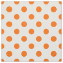 Search for orange polka dots fabric Pattern