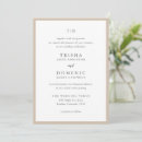 Search for earthy wedding invitations Modern