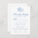 Search for floral wedding rsvp cards Blue