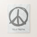 Search for peace sign puzzles Hippie