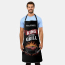 Search for king of the grill aprons Real men can cook
