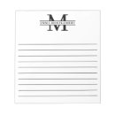 Search for lined notepads Black