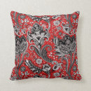 Search for red and black pillows Moroccan