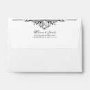 Search for a6 white envelopes Initials or monogram