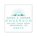 Search for couple address stamps Rustic
