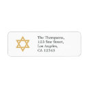 Search for jewish return address labels Celebration