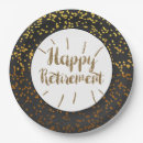 Search for happy retirement plates Gold