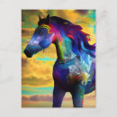 Search for horse postcards Blue