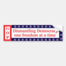 Search for democracy bumper stickers Freedom
