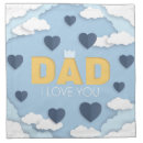 Search for fathers day napkins Blue