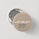 Search for vaccine buttons Vaccinated