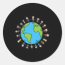 Search for children around the world stickers Activist