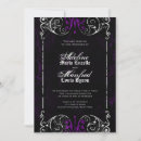 Search for spooky wedding invitations Gothic
